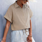 Button Down Cuffed Shirt