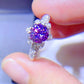 1 Carat Moissanite 925 Sterling Silver Ring