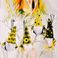 Random 4-Pack Sunflower Faceless Gnome Ornaments