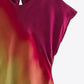 Gradient Round Neck Midi Dress