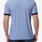 Polka Dot Short Sleeve Polo Shirt