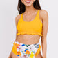 Floral Frill Trim Two-Piece Swim Set