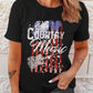 COUNTRY MUSIC Graphic Tee Shirt