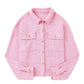 Plaid Button Up Pocketed Shacket