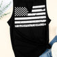 Stars and Stripes Cutout Tank Top