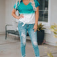 Ombre Color Block Shirt