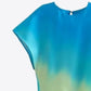 Gradient Round Neck Midi Dress