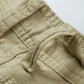 Bee Embroidery Belted Shorts
