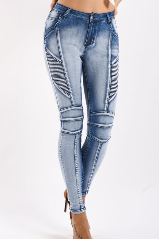 Full Size Take Your Chances Skinny Jeans