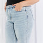 Lovervet Full Size Raw Hem High-Waisted Jeans