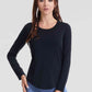 Round Neck Long Sleeve Sports Top