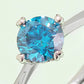 1 Carat Moissanite 925 Sterling Silver Solitaire Ring