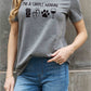 Simply Love Full Size I'M A  SIMPLE WOMAN Graphic Cotton Tee