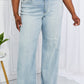 Judy Blue Full Size Cameron High Waist Destroyed Hem Straight Jeans