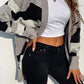 Camouflage Long Sleeve Cardigan