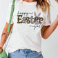 HAPPY EASTER Y'ALL Graphic Round Neck Tee