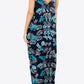 Floral Spaghetti Strap Maxi Dress with Pockets