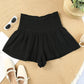 Smocked Waist Culotte Shorts