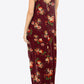 Floral Spaghetti Strap Maxi Dress with Pockets
