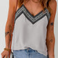 Contrast Trim Racerback Cami