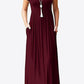 Full Size Short Sleeve Round Neck Dress with Pockets