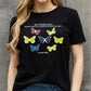 Simply Love Full Size Butterfly Graphic Cotton Tee