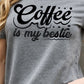 Simply Love Full Size COFFEE IS MY BESTIE Graphic Cotton T-Shirt