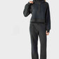 Drawstring Waist Sports Pants with Pockets