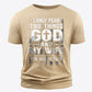 Slogan Graphic Cotton Tee