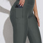 Full Size Swim Biker Shorts with Pockets