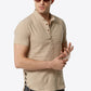 Short Sleeve Henley Tee
