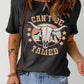 CAN'T BE TAMED Graphic Short Sleeve Tee