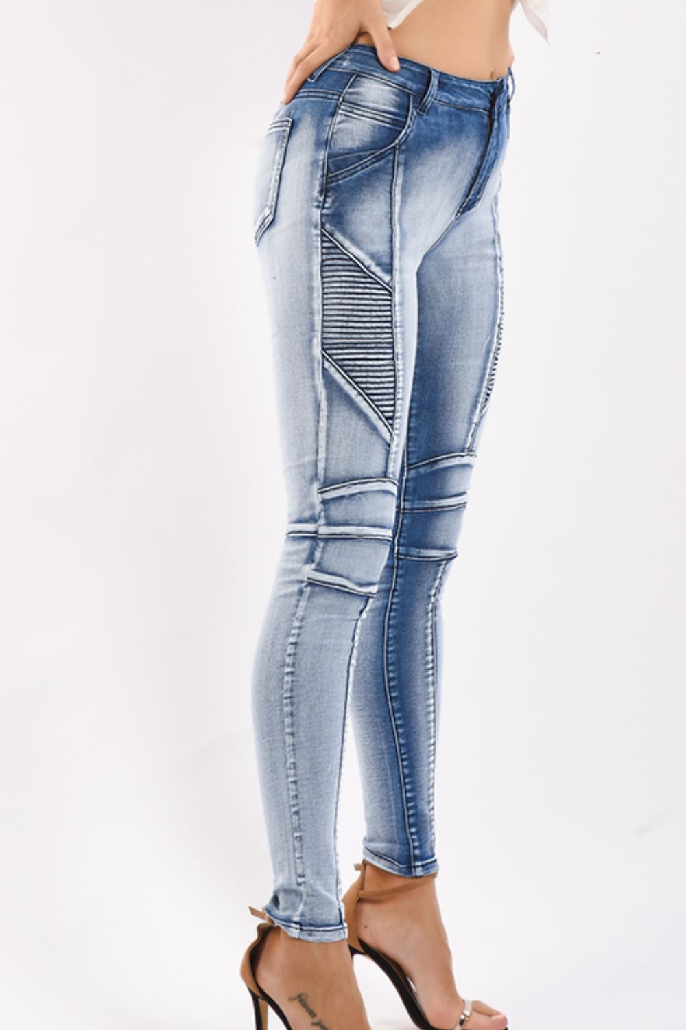 Full Size Take Your Chances Skinny Jeans