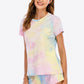 Tie-Dye T-Shirt and Shorts Lounge Set
