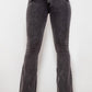 Two-Button Flare Jeans