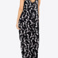 Floral Spaghetti Strap Maxi Dress with Pockets
