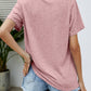 HAPPY EASTER Graphic Round Neck T-Shirt