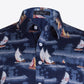 Printed Button-Up Vacation Shirt