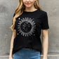 Simply Love Sun and Star Graphic Cotton Tee