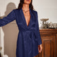 Belted Long Sleeve Robe