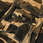 Camouflage Belted Cargo Shorts