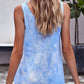 Tie-Dye V-Neck Tank Top