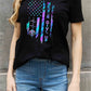 Simply Love Full Size NEVER GIVE UP Graphic Cotton Tee