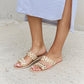 Forever Link Studded Double Strap Slide Jelly Sandal