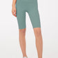 Breathable High-Rise Wide Waistband Biker Shorts