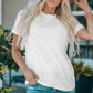 Round Neck Short Sleeve T-Shirt