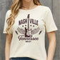 Simply Love Full Size NASHVILLE TENNESSEE MUSIC CITY Graphic Cotton Tee