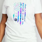 Simply Love Full Size NEVER GIVE UP Graphic Cotton Tee