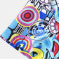 Full Size Printed Button-Up Curved Hem Shirt