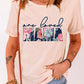 ONE LOVED MAMA Floral Graphic Tee